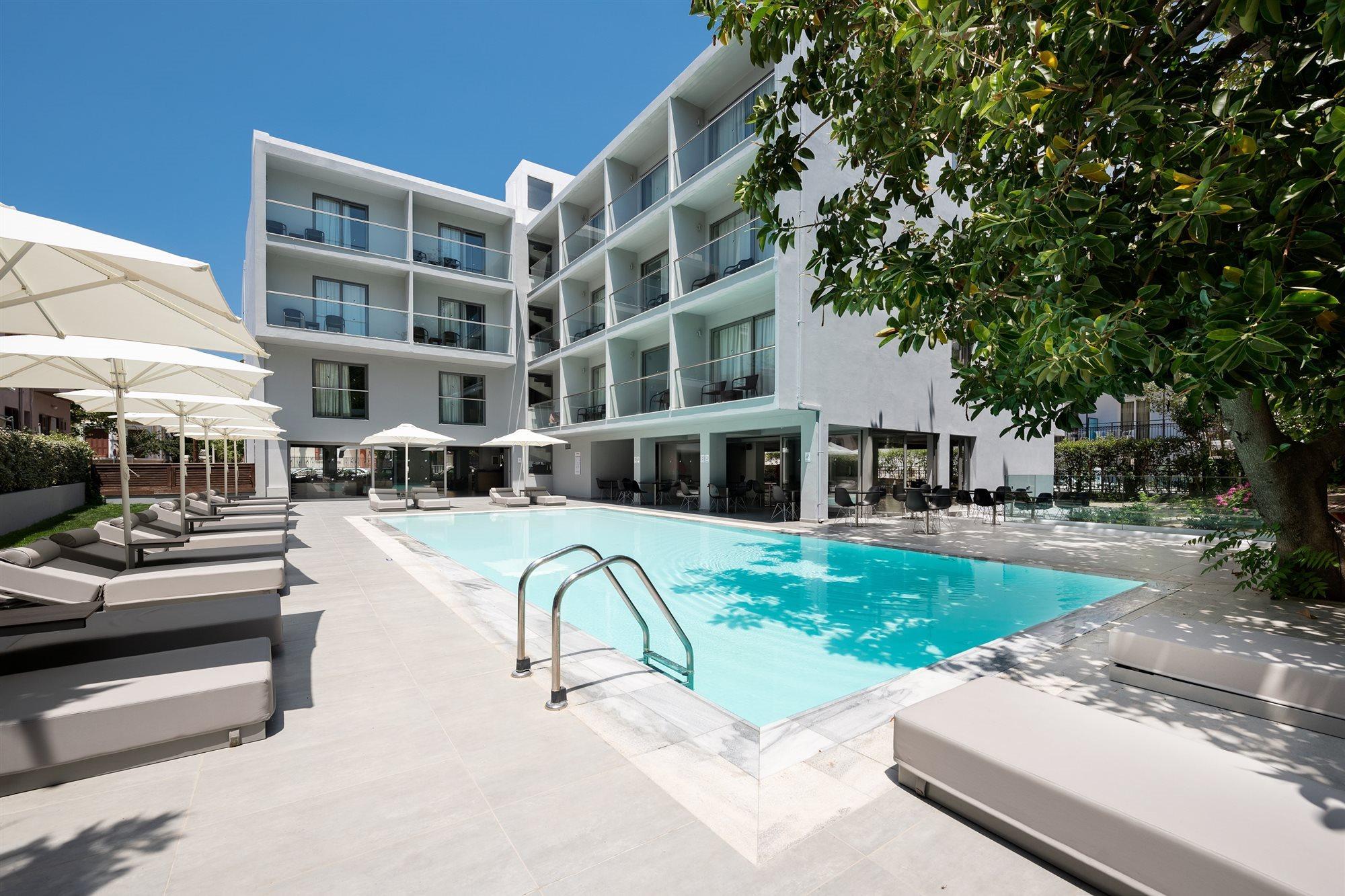 Oktober Downtown Boutique Hotel Rhodes City Luaran gambar
