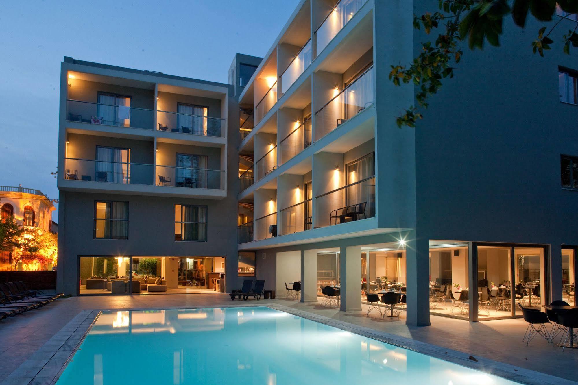 Oktober Downtown Boutique Hotel Rhodes City Luaran gambar